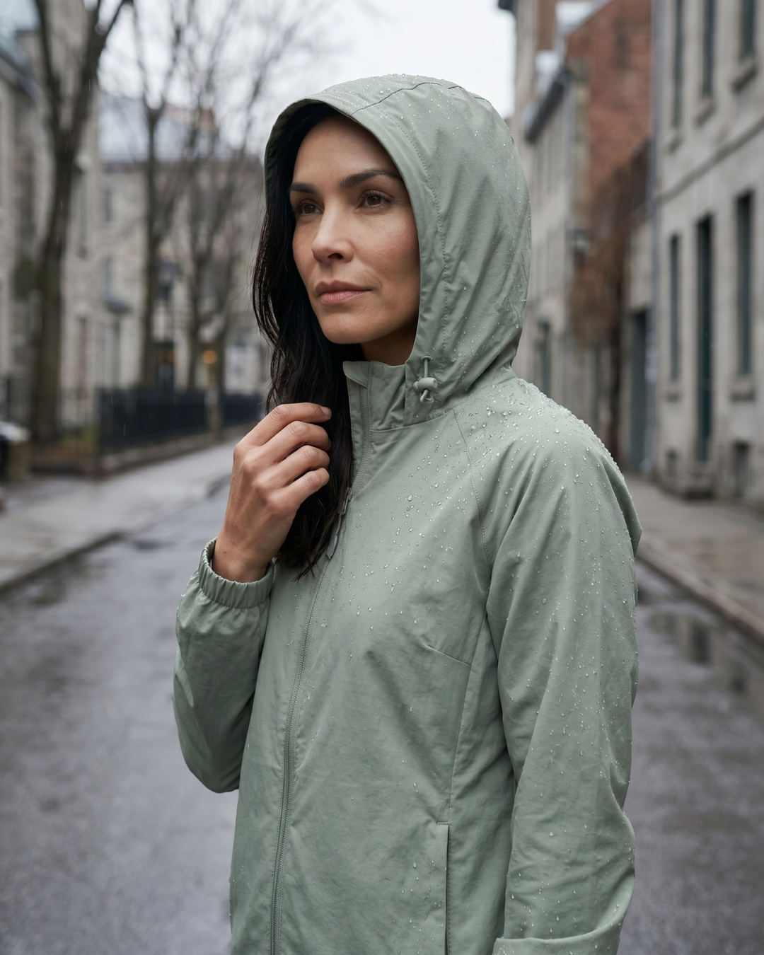 Rompeviento Impermeable Mujer