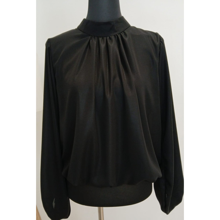 BLUSA GASA RECOGIDO