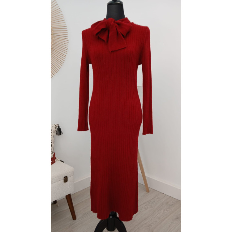 VESTIDO PUNTO LAZADA