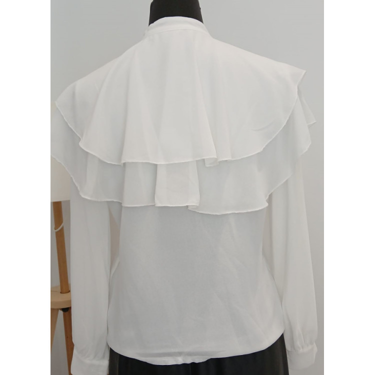 BLUSA DOBLE VOLANTE